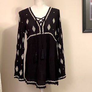 Maurices Uniquely embroidered top.